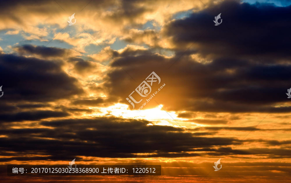藍(lán)色的天空
