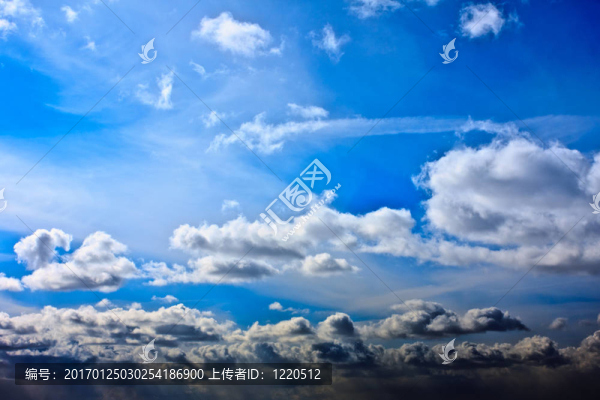 藍(lán)色的天空