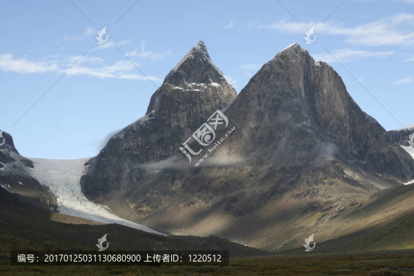 在瑪麗王后達爾山；格陵蘭島