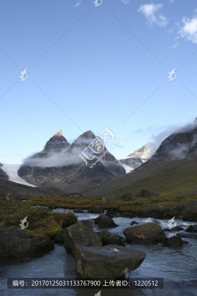在瑪麗王后達爾山；格陵蘭島