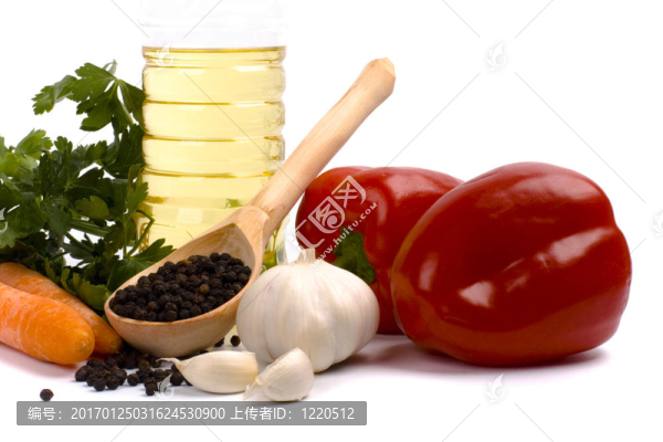 蔬菜和油