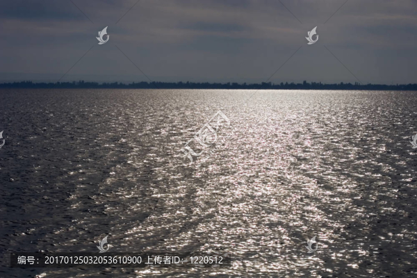 Balaton湖的晚上