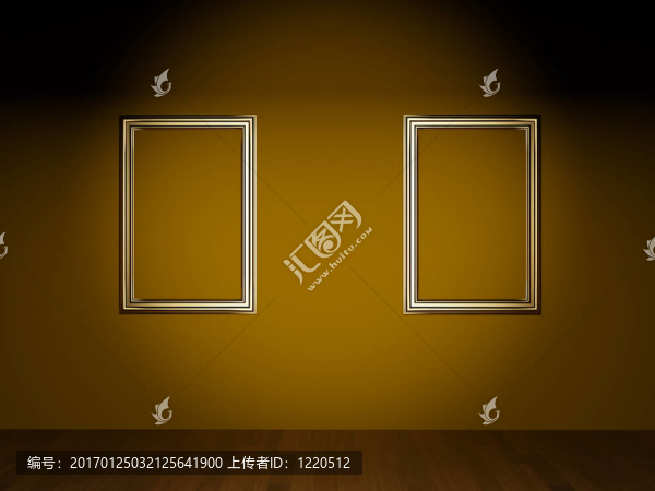 框架掛在墻上的圖片集三