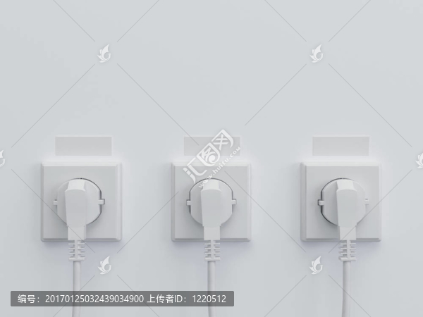 三白色電纜