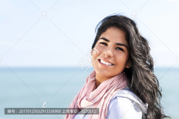 年輕的美洲土著婦女