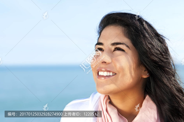 年輕的美洲土著婦女
