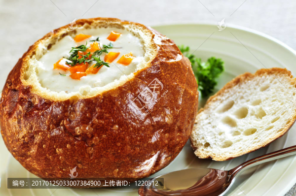 面包碗里的湯