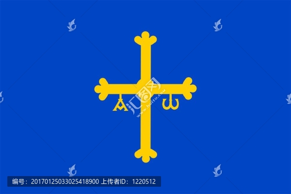 阿斯圖里亞斯的旗幟