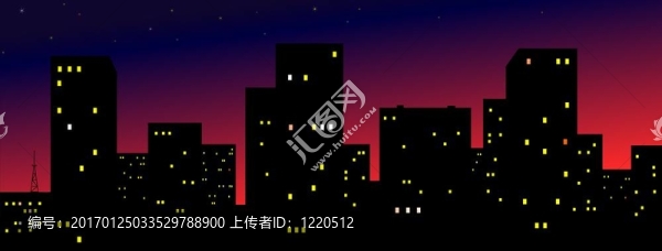 夜晚的城市