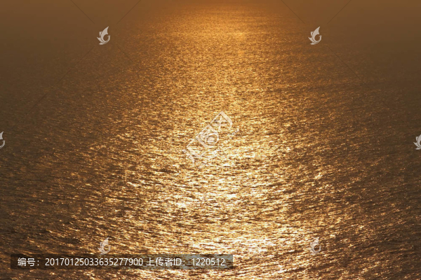 太半洋的夕陽(yáng)反射