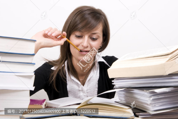 學(xué)習(xí)的女孩