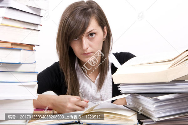學(xué)習(xí)的女孩