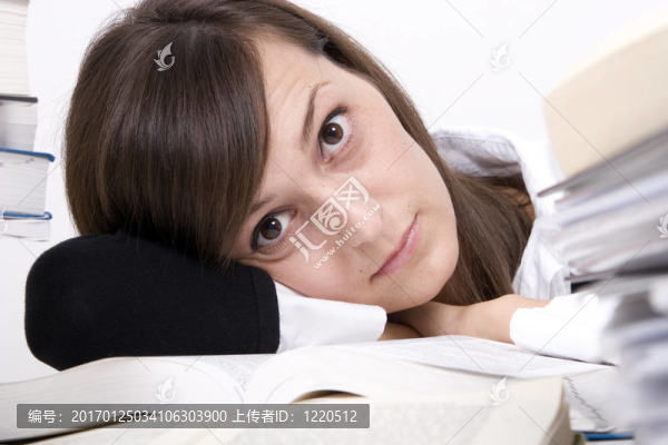學(xué)習(xí)的女孩