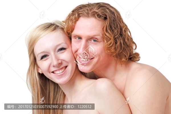 年輕快樂夫婦的肖像