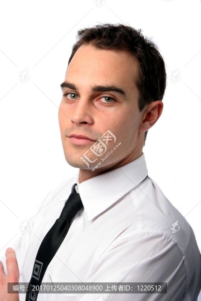自信的年輕商人