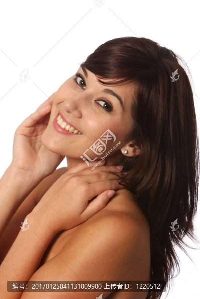 黑發(fā)美女寫真