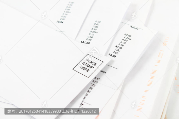 郵寄帳單的信封