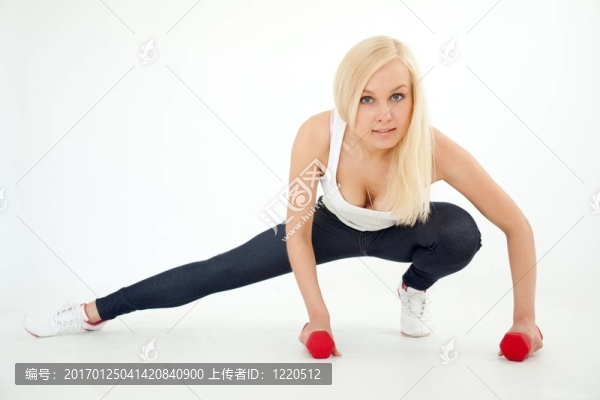 女人用啞鈴