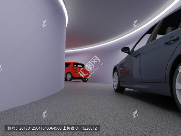 停車(chē)場(chǎng)上的汽車(chē)