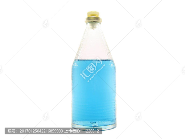 藍色香水瓶