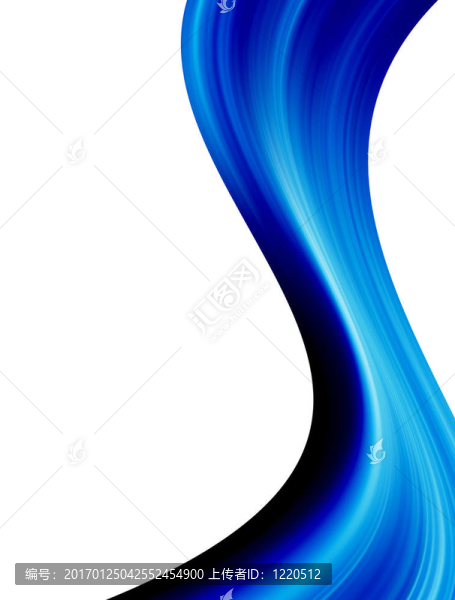 藍(lán)色的波浪