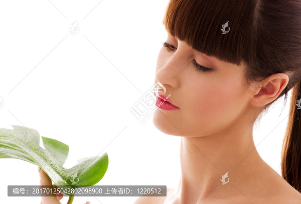 綠葉女人