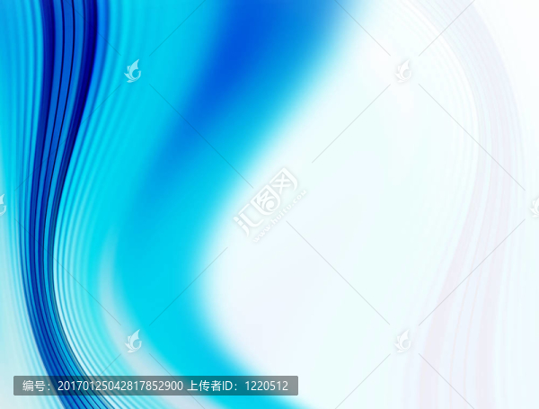 藍(lán)色的波浪