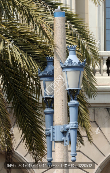 巴塞羅那西班牙古代燈籠