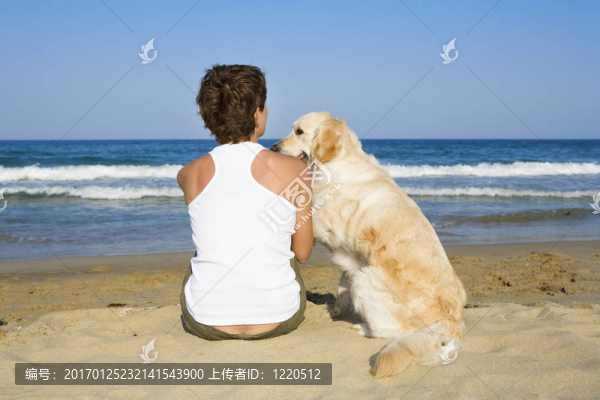 帶狗的小女孩