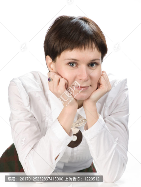 年輕的女人