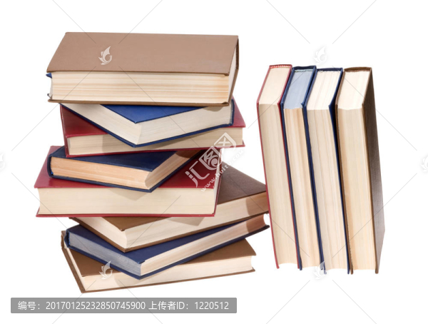 一堆書