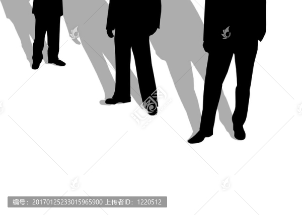 商務(wù)人物剪影