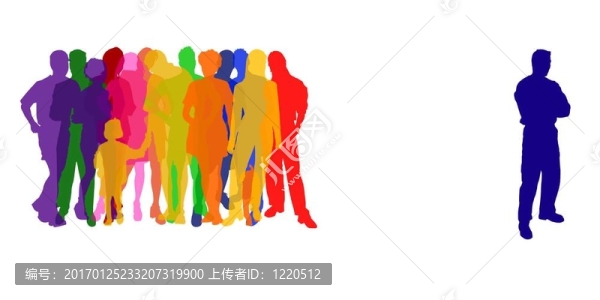 人的輪廓色