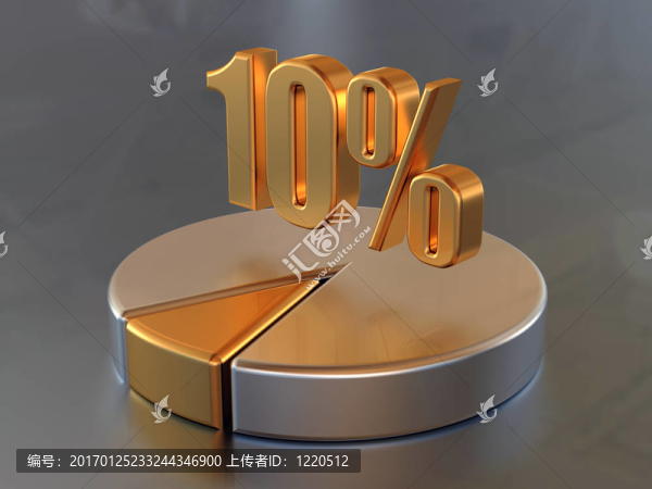 10%