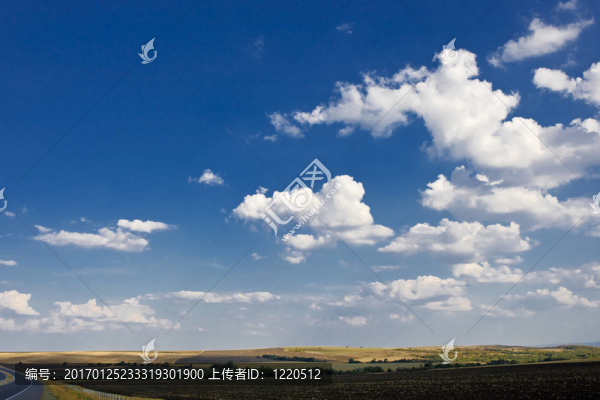 藍(lán)色的天空