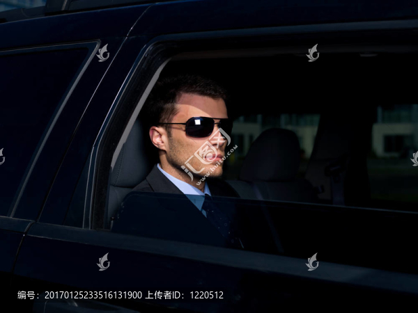 戶外的商人