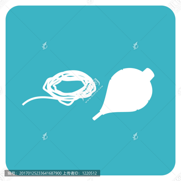 旋轉(zhuǎn)頂部和繩索圖標(biāo)