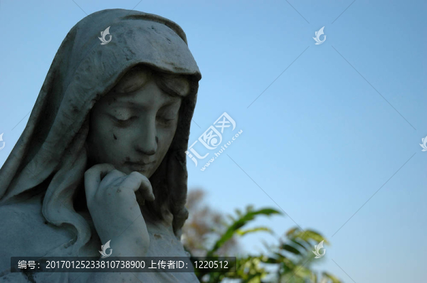 墓地的天使