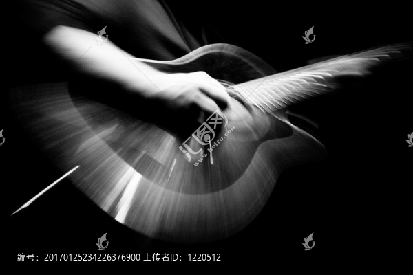 運行的吉他