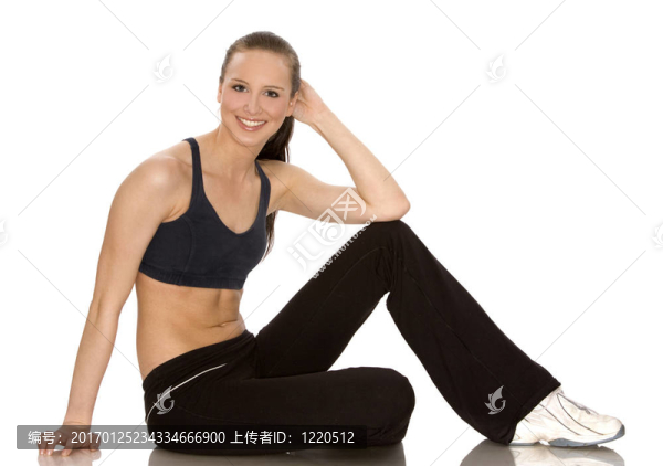 健身的女人