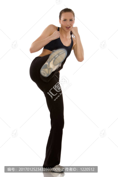 健身的女人