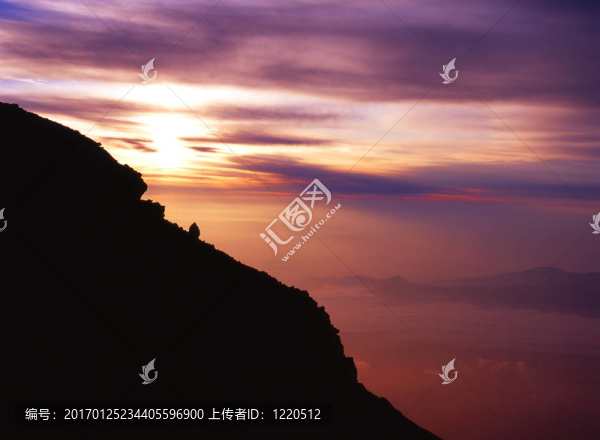 來自富士山的日出