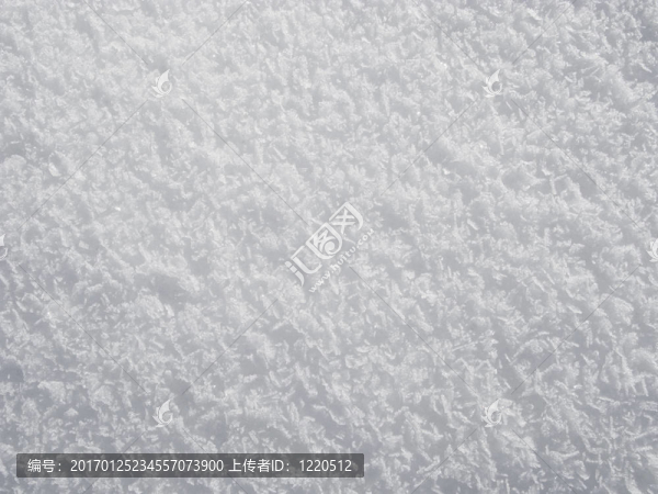 雪白色的表面
