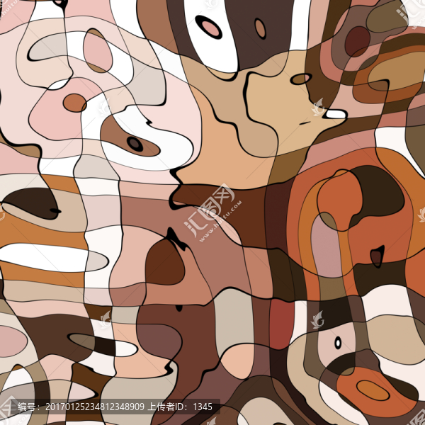 抽象畫,TIF未分層