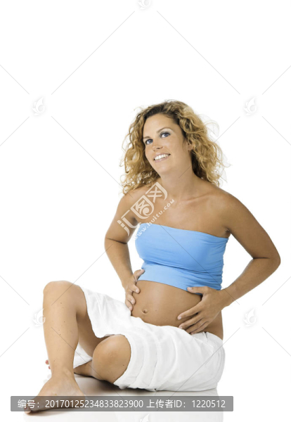 懷孕的女人