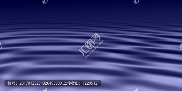 深藍色的海洋