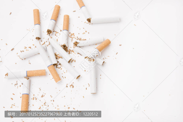 折斷的香煙