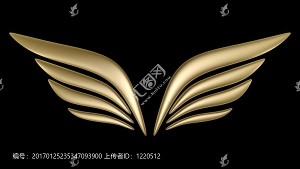 三維鳥翼符號(hào)