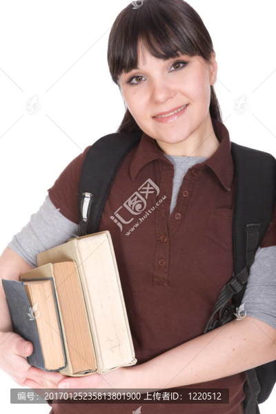 拿著書(shū)的女人