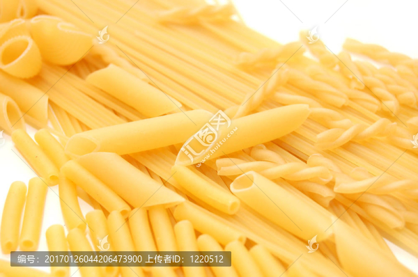 面食背景的各種形狀